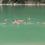 SUP auf dem Sylvensteinsee