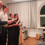 Vokalensemble des MAX unter Leitung von StD Anton Waas